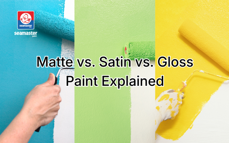 choosing the right paint finish: matte, satin, gloss explained