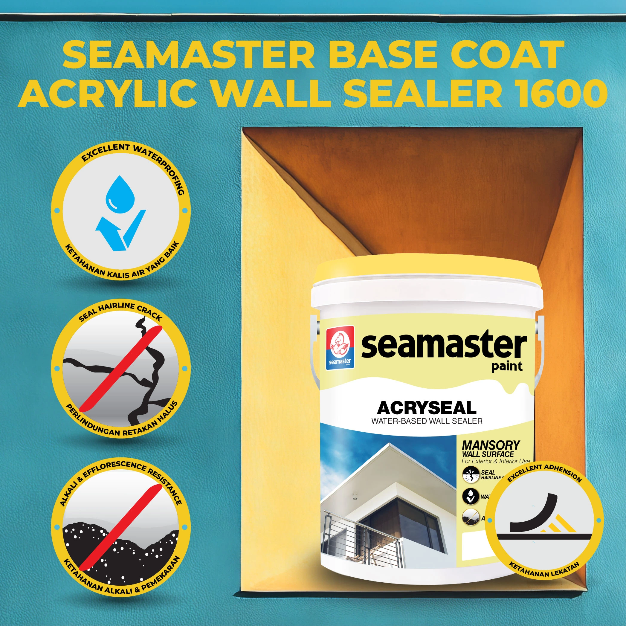 Acryseal Wall Sealer (Water Based Exterior) 1701