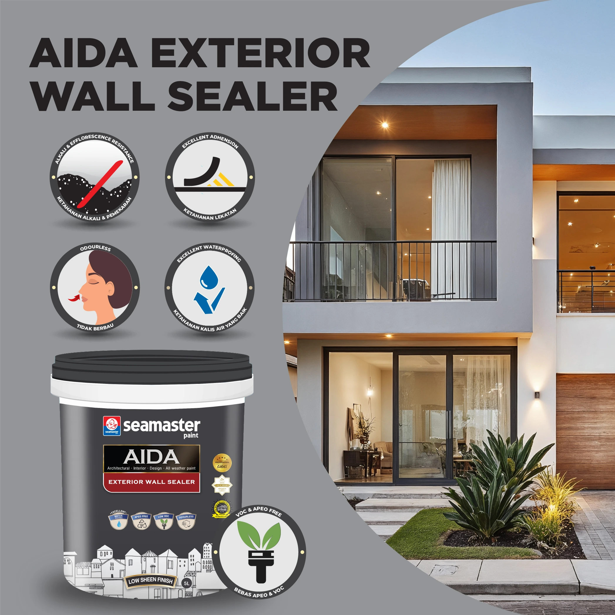 AIDA Exterior Wall Sealer
